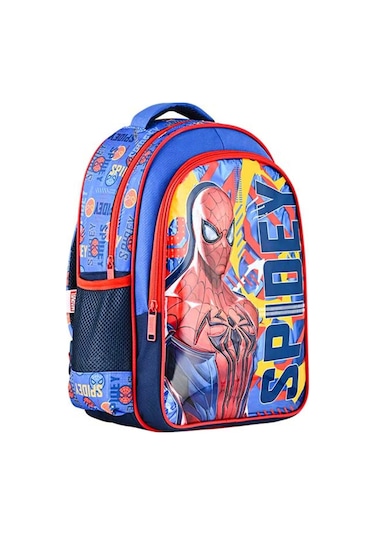 Spıderman İlkokul Çantası Due Rıval Çok Renkli