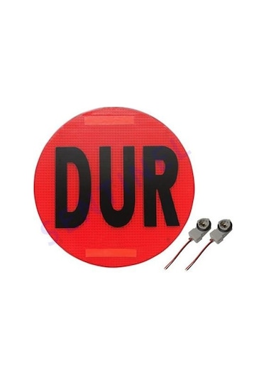 Dur Levhası Servis Araçları İçin Duylu Yuvarlak