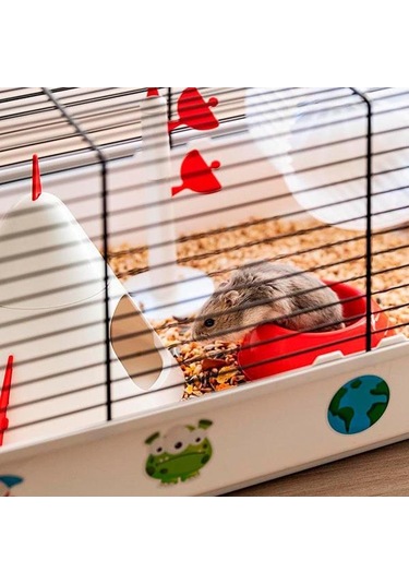Ferplast Criceti 9 Hamster Kafesi Uzay Temalı