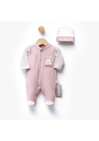 Flexi Bebek Tulumu 252304 Pembe