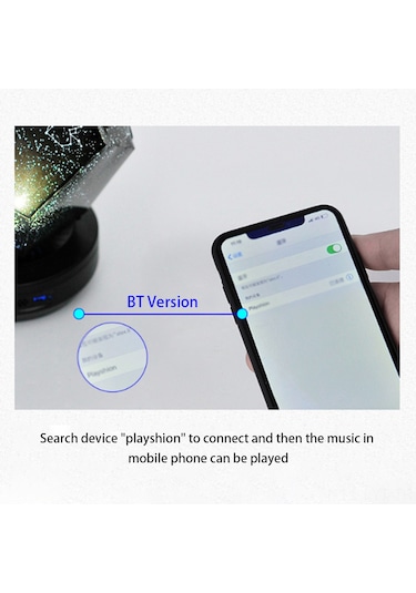 Youtek Yıldız Gökyüzü Projeksiyonu Lambası - Tek Renk Sarı Usb İle Mevsimler Yıldızları Gösterimi Diğer