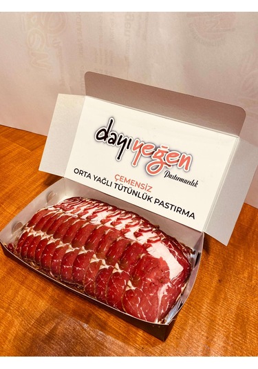 Dayı Yeğen Çemensiz Orta Yağlı Tütünlük Pastırma 500 G