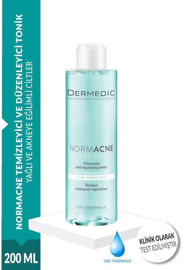 Dermedıc Normacne Temizleyici Ve Düzenleyici Tonik 200 Ml