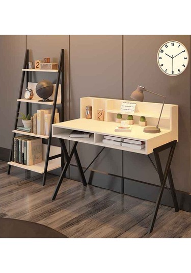 Avmpark Avmpark Yanke Çalışma Masası+Kitaplık Aytaşı