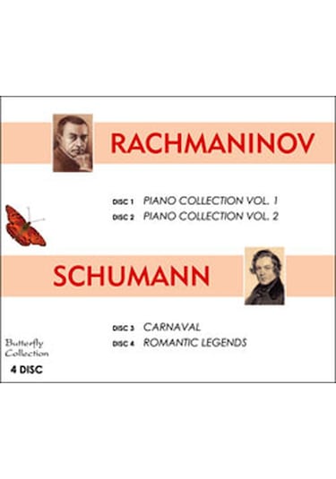 CD -Rachmanınov / Schumann (4 CD)