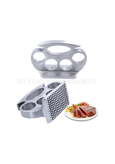 Geeroyoo Alüminyum Et Çekiç - Çift Uçlu, Pratik Ve Etleri Mükemmel Yumuşatır