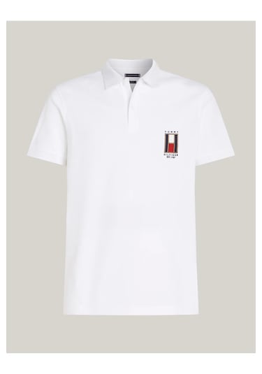 Tommy Hilfiger Erkek Polo Pike T-shirt Beyaz