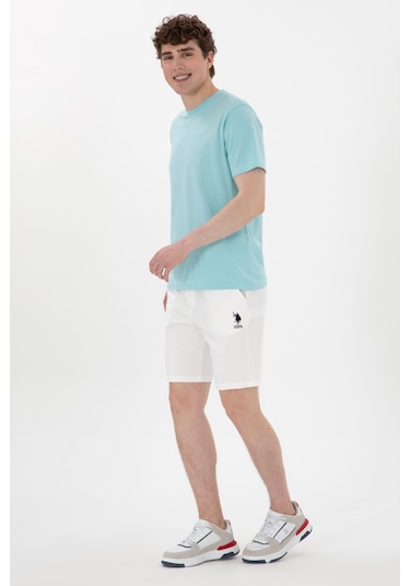 U.s. Polo Assn. Erkek Ekru Şort Örme 50298062-vr019 Ecru Ekru