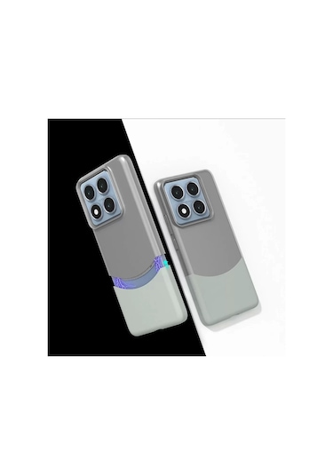 Xiaomi 14t Pro Kılıf Magsafe Şarj Kartlıklı Mıknatıslı Duble 1.7mm Kapak Kart Bölmeli Lacivert Siyah