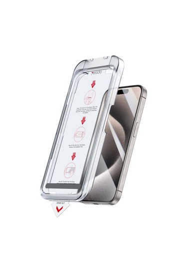 Yesido Tg17 Clear Protector İp15 Pro