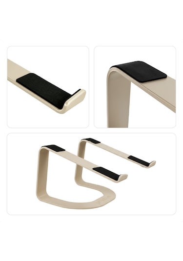Prexua Lifter Ergonomik Metal Notebook & Laptop Standı - Metal- Gold - Lft4015gl