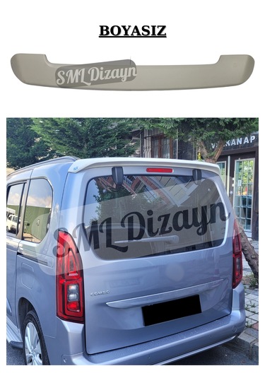 Opel Combo Spoiler 2020-2024 Plastik Spoyler Rüzgarlık