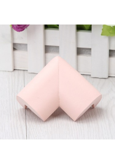 Agubugu Baby - Kauçuk Köşe Koruyucu - Pembe 4 Adet