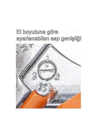 Üzümlü King Tiger Beyşehir Bağ Bahçe Budama Makası K-2