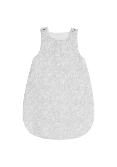 Esma Bebe Uyku Tulumu Minik Çiçekler Gri/0-12 Ay