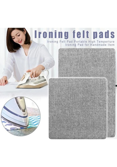 Padalink Yüksek Isı Dayanıklı Yün Felt Ironlama Matı, 14x14 İnç, Ev Ve El Sanatları İçin Üstün Sonuçlar Diğer