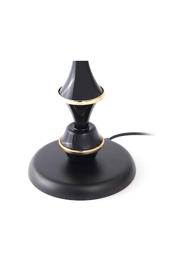 Safirr Light Berlin Metal Abajur - Siyah - 43x25x25 Cm Çok Renkli