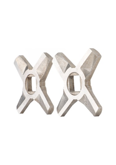 Folinda 2 Adet 8 Numara Inox Flattened Bıçak, Mincer Aksesuarı, Et Çıkarma Makinesi İçin Keskin Ve Dayanıklı Bıçaklar Diğer