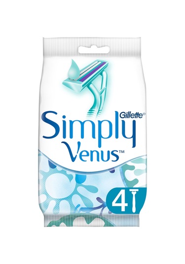 Simply Venus 2 Kullan At Tıraş Bıçağı x4