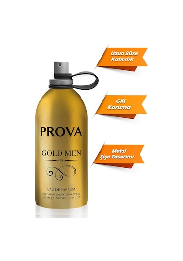 Prova Gold Men Erkek Parfüm EDP 100 ML