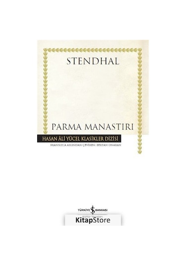 Kitapstore Parma Manastırı (Karton Kapak) / Stendhal