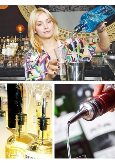 Aleksis Baur Bar Tencere İçin Pamuk Hamuru Sıvı Şişesi 5 Adet 223555059 Metal