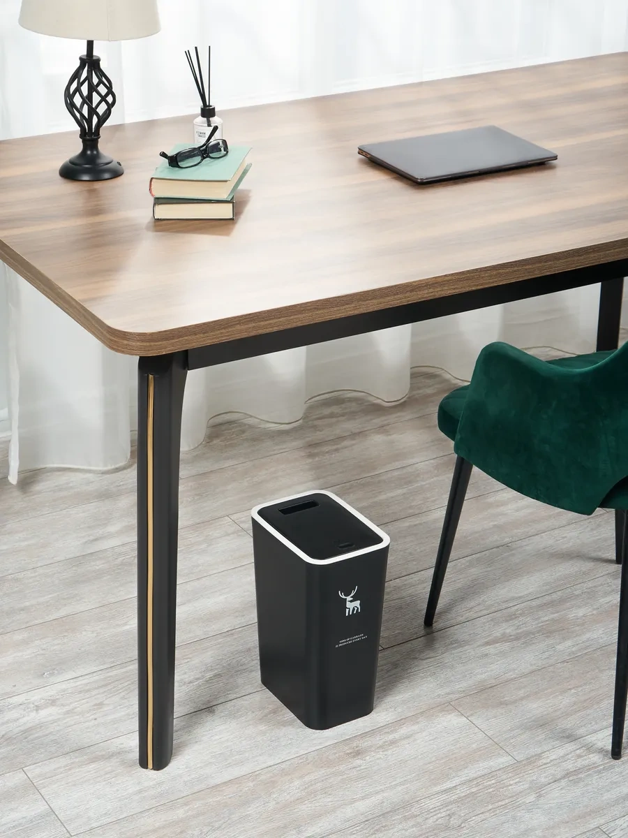 Solın Kapaklı Çöp Kovası 262355796 Siyah