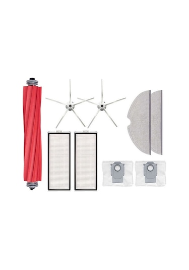 Roborock Q7 Max Plus Beyaz Akıllı Robot Süpürge Yedek Filtre Set