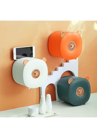 Suntek Kendinden Yapışkanlı Duvara Monte Banyo Kağıt Turuncu Turuncu