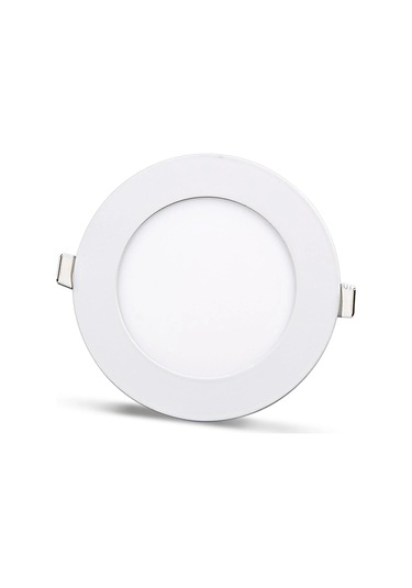 6w Sıva Altı Yuvarlak Slim Led Panel, Günışığı Yl10-0601 Beyaz