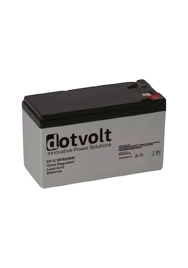 Dotvolt 12v 7 Amper Kuru Tip Akü