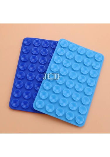 Goldenqian 2 Adet Silikon Vantuz Çift Taraflı Vantuz Cep Telefonu Fikstürü Vantuz Arka Yapışkanlı Cep Telefonu Kauçuk Vantuz Fl Fl