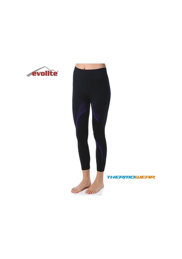 Evolite Thermowear Bayan Mor Termal Alt İçlik (525823912) Siyah