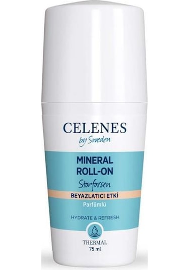 Celenes Thermal Storforsen Beyazlatıcı Etki Unisex Roll-On Deodorant 75 ML