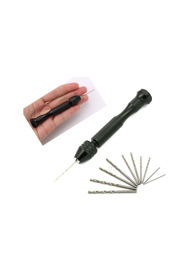 Mini El Matkabı Büküm Takı Yapımı Makinesi Hobi El Sanatları Sondaj Deliği Dıy Aracı