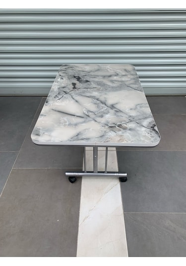 Tekerlekli Orta Sehpa, Tekerlekli Sehpa, Pratik Orta Sehpa-gri