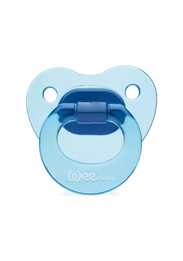 Wee Baby Akide Damaklı Emzik No:2 Mavi 6-18 Ay