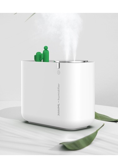 Swan Future Büyük Kapasiteli Çift Çıkışlı Hava Usb Hava Nemlendirme Cihazı