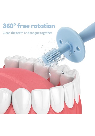 Çocuk 360 Derece Bebek Diş Fırçası Bebek Sağlık Dişlikleri