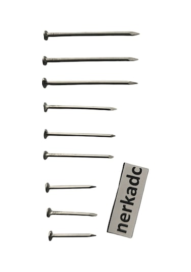 154 Adet Tel Çivi Karışık Set - Çok Amaçlı, Farklı Boylarda 3 Cm: 79 Adet - 4 Cm: 45 Adet - 2 Cm: 30 Adet Tçms234 4