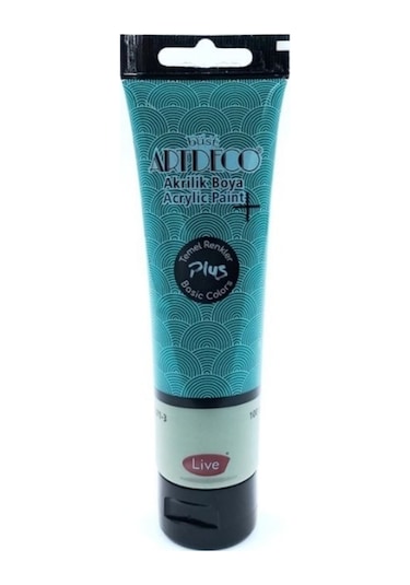 Plus Akrilik Boya 100ml Tüp 463 Yeşil 463 Yeşil