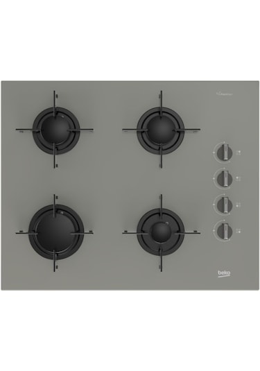 Beko BFC 430 G - BOCD T 6510 EG - BDE 6062 G Gri Cam Ankastre Set