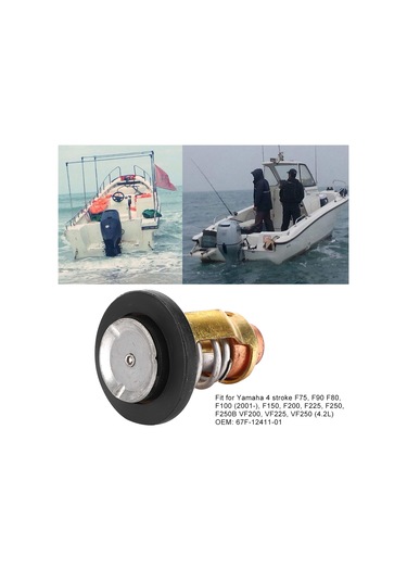Motor Koruması, Deniz Termostatı Güvenilir Sıcaklık Kontrolü Sağlar, Dayanıklılık Ve Pas Koruması İçin Yüksek Kaliteli Metalden Üretilmiştir