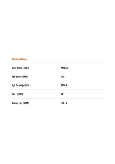 Lw421 Bahçe Aplik Gün Işığı