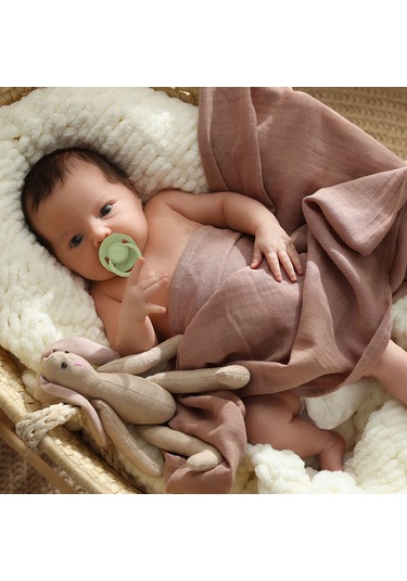 Wee Baby Cool Yuvarlak Uçlu Emzik No:3 Yeşil 18+ Ay