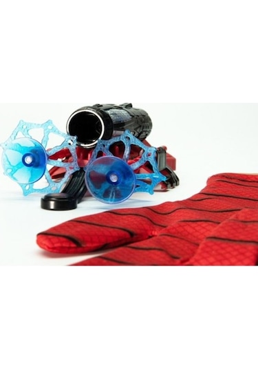 Spiderman Ağ Atan Eldiven Set Ok Atan Örümcek Adam Eldiveni