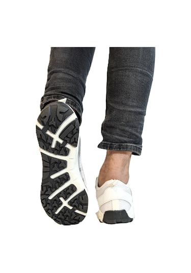 M.p 2318 Beyaz Fuspetli Kaymaz Aqua Spor Ayakkabı Beyaz