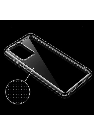 Huawei P40 Kılıf Lüx Şeffaf Silikon Kılıf