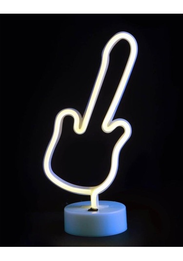 Gitar Neo Led Lamba Çok Renkli