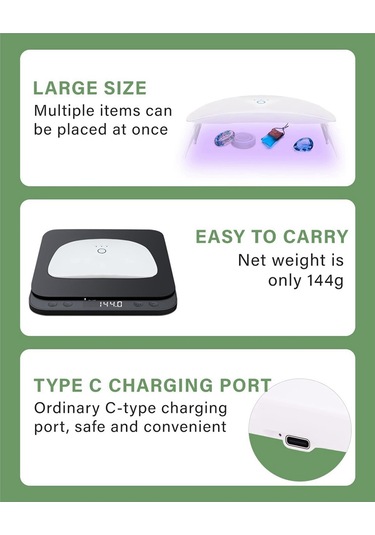 Xurunkeji Reçine İçin Uv Işığı, Katlanabilir Uv Reçine Işığı, Taşınabilir Ve Hızlı Kürlenen Yüksek Güçlü Uv Lambası, Uv Reçine Kalıp Malzemeleri